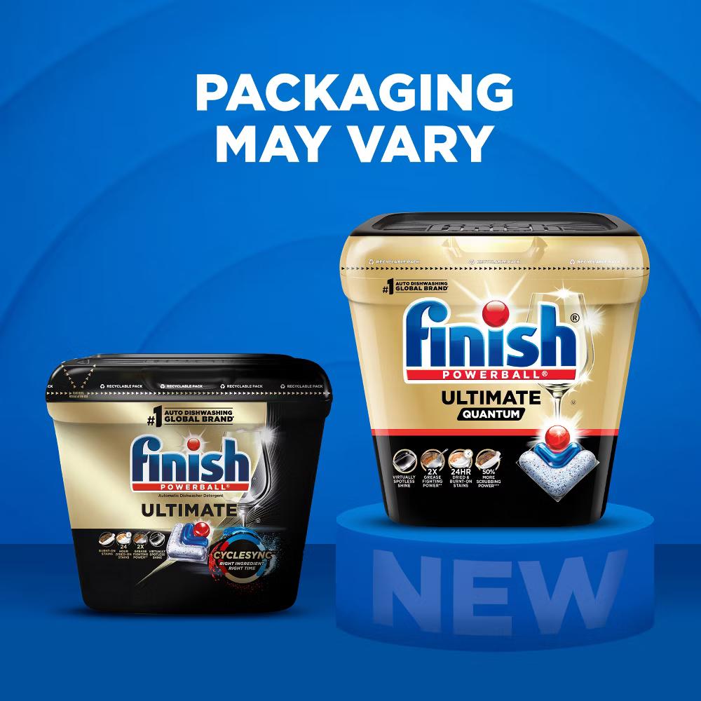 Finish Ultimate Quantum Dishwasher Detergent Pods - Image 32