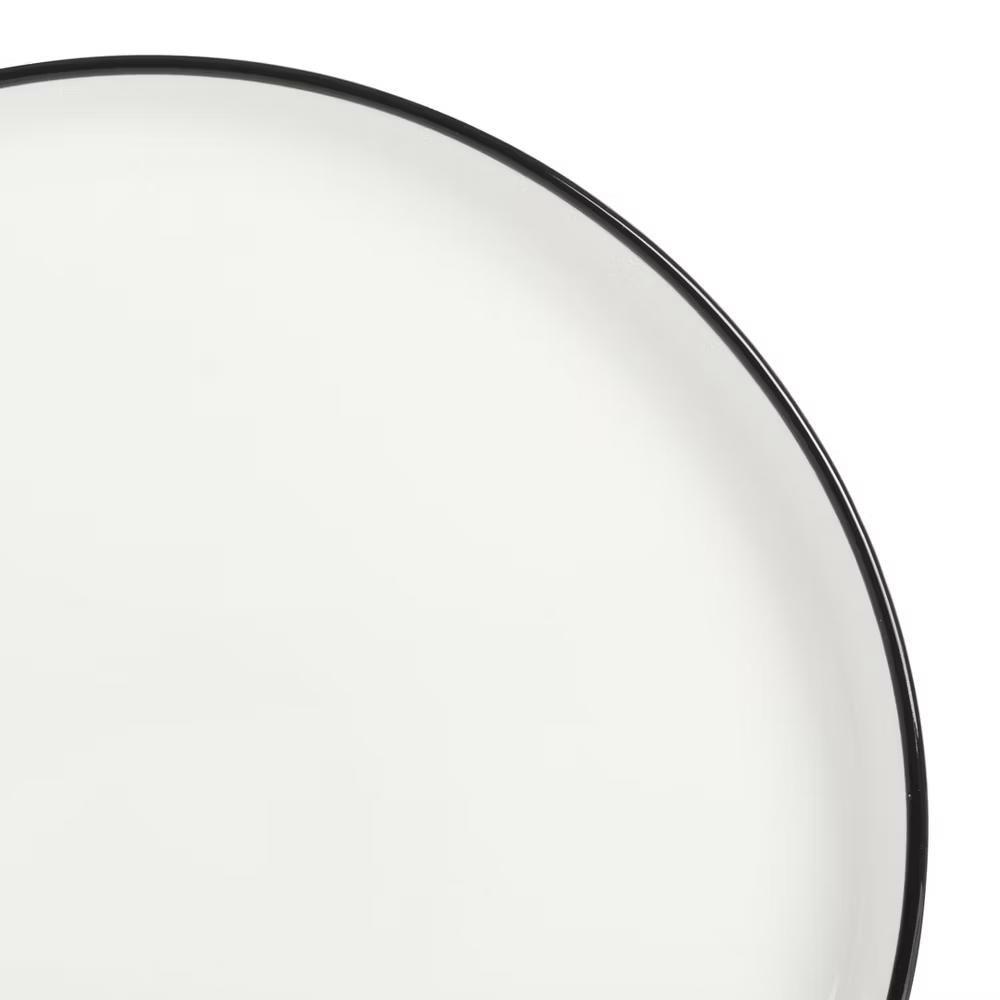 Oslo 16-Piece Porcelain Plates and Bowls Dinnerware Set - Image 6