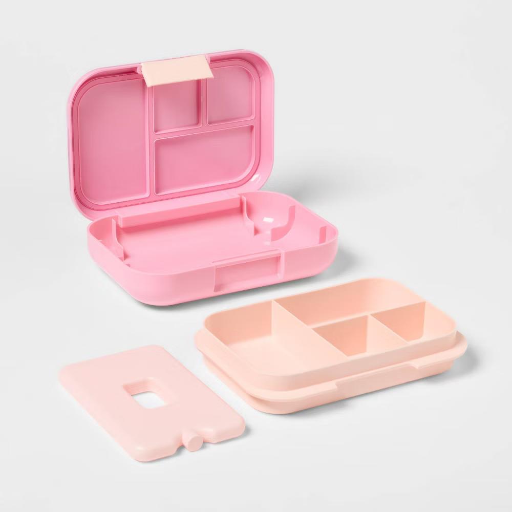 26 fl oz Food Storage Bento Box Pink - Image 4