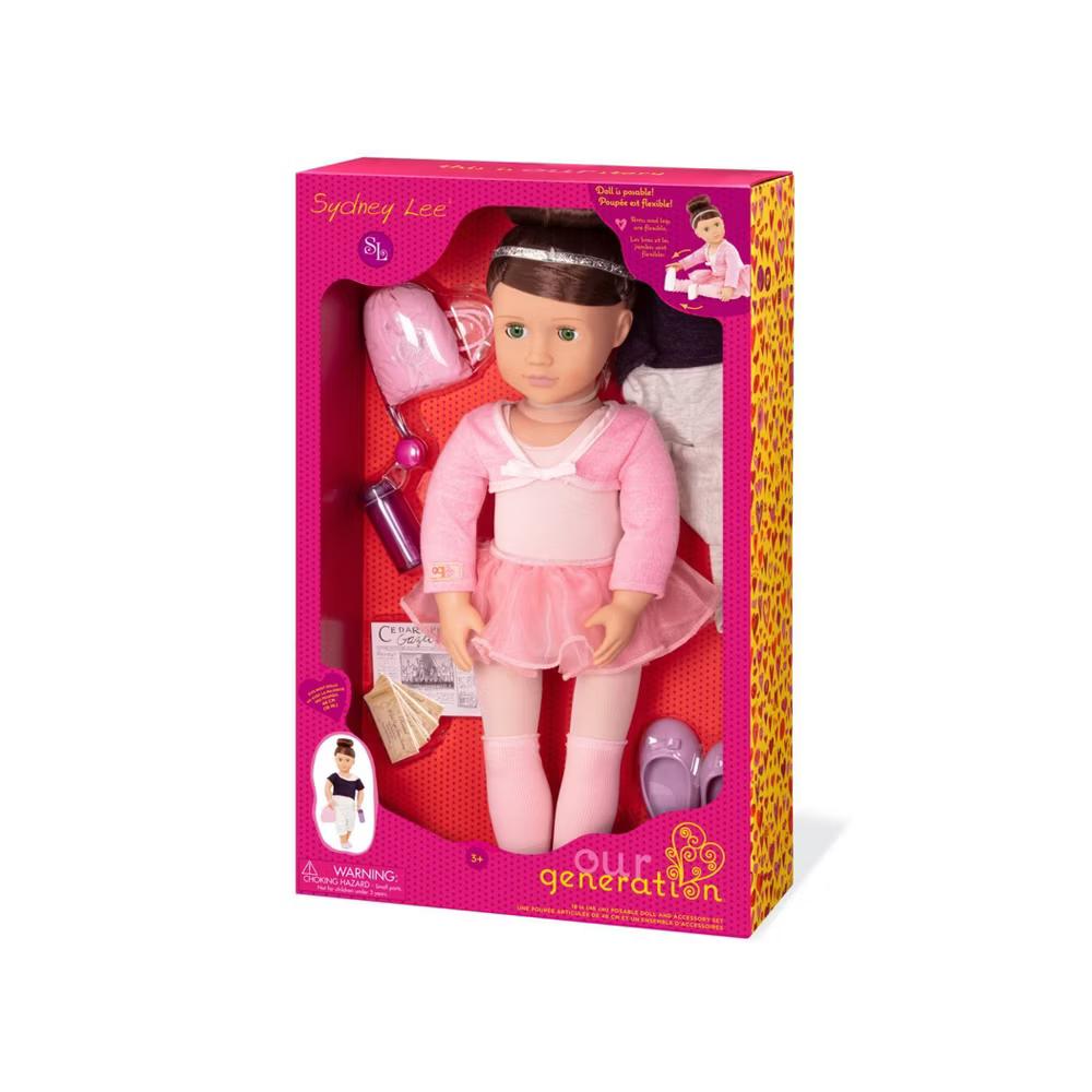 Sydney Lee with Storybook & Outfit 18" Ballet Doll - Image 6