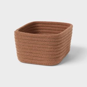Small Coiled Rope Basket