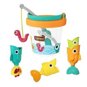 Catch N Sprinkle Fishing Set Bucket - 5pc