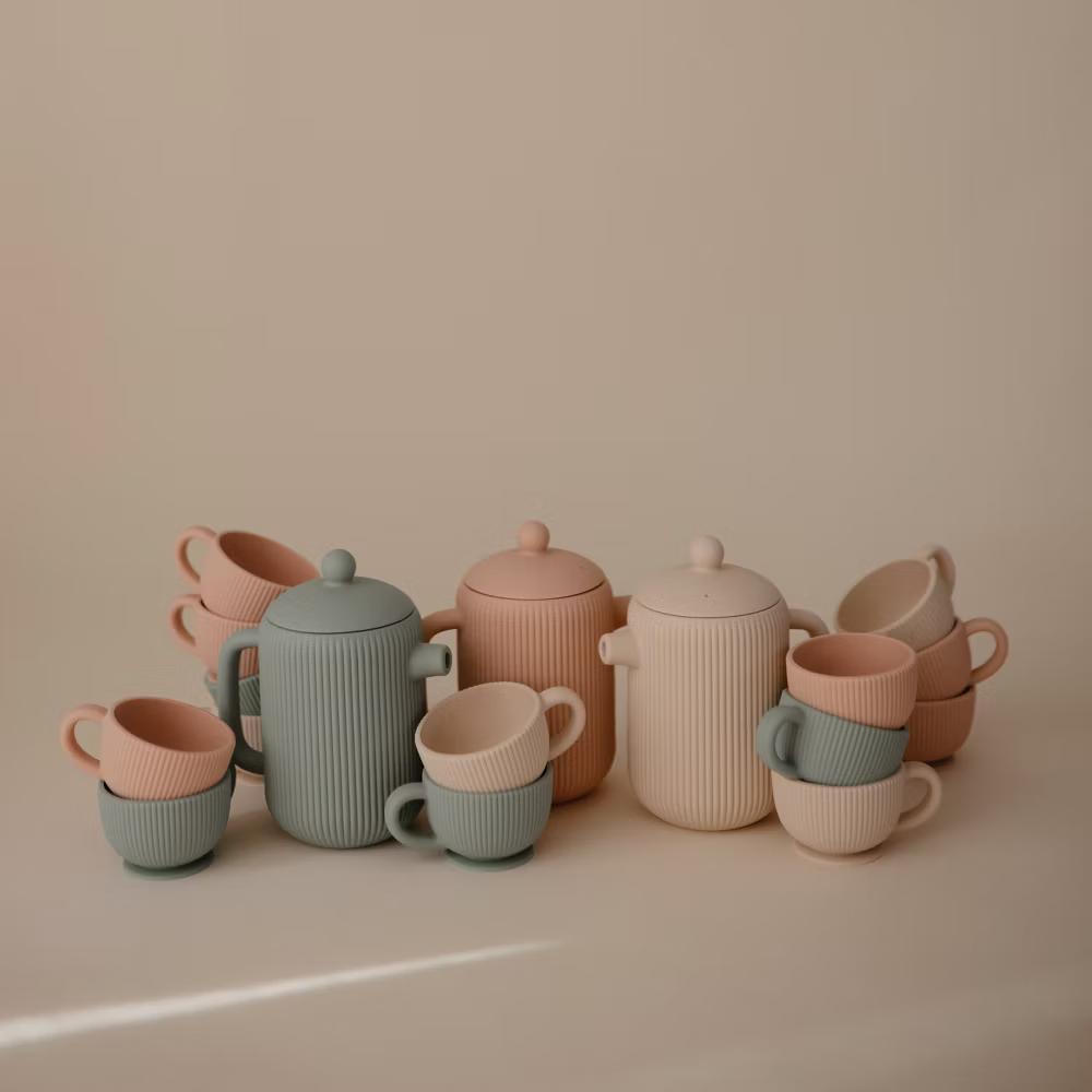 Mushie Silicone Tea Play Set - Image 5