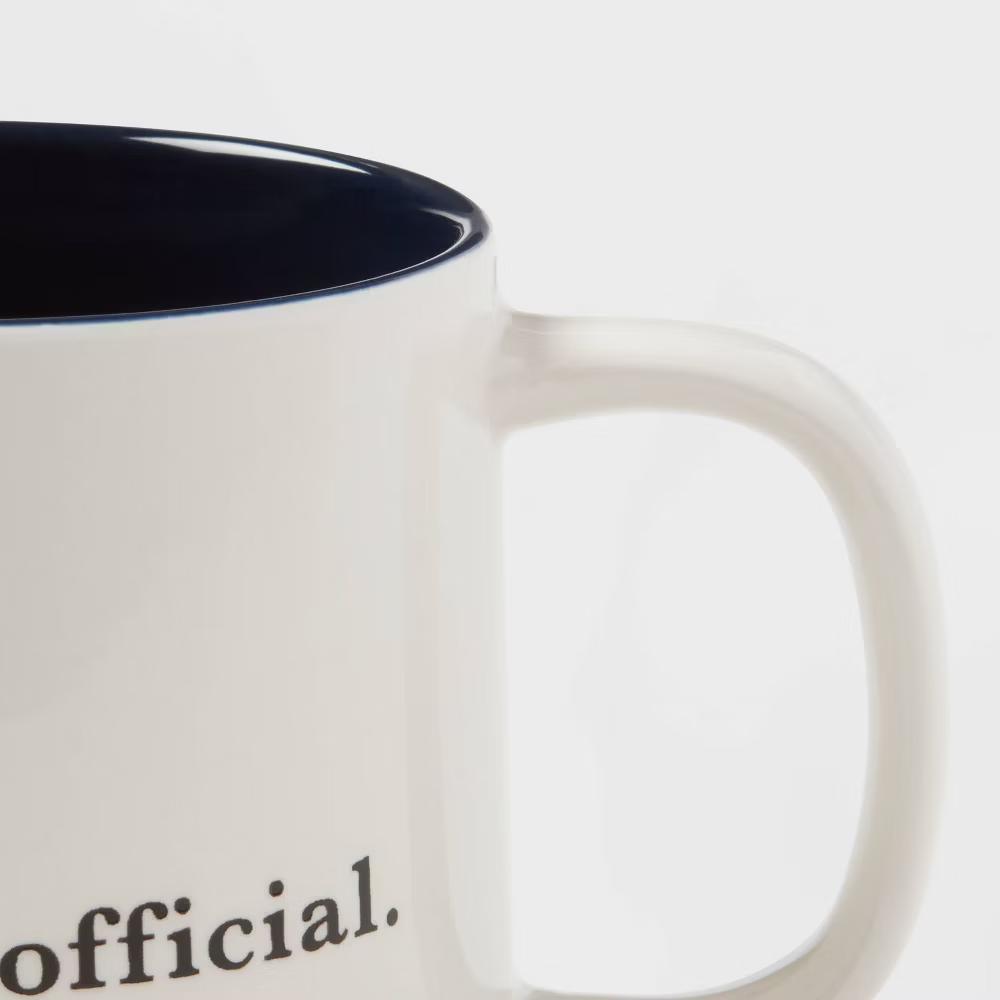16oz Stoneware You're Awesome Mug Cream - Image 2