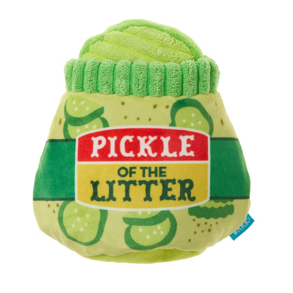 Pickle Dog Toy - Pickle of the Litter: Holds Treats, Squeaks, Plush Food Shaped, Small to Medium Breeds - Image 5