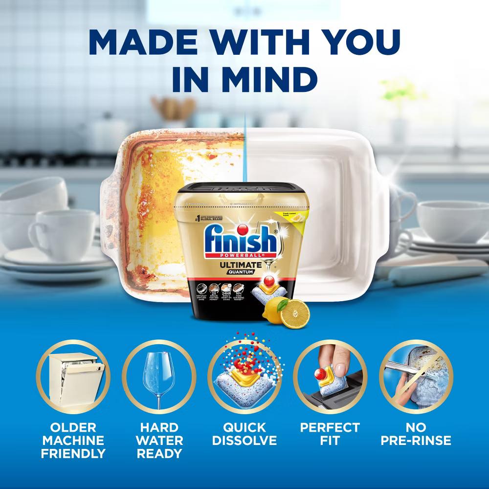 Finish Ultimate Quantum Dishwasher Detergent Pods - Image 20