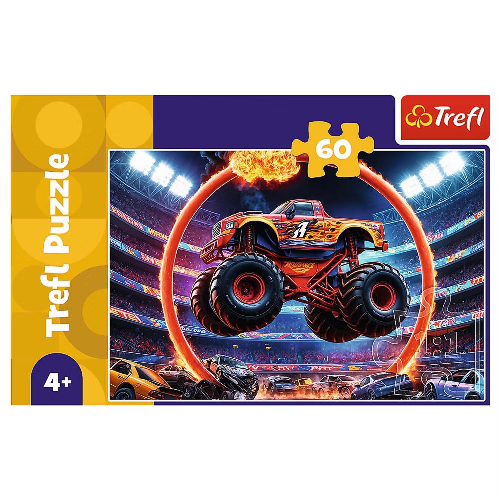 Kids Monster Truck 60 Piece Puzzle - Image 3