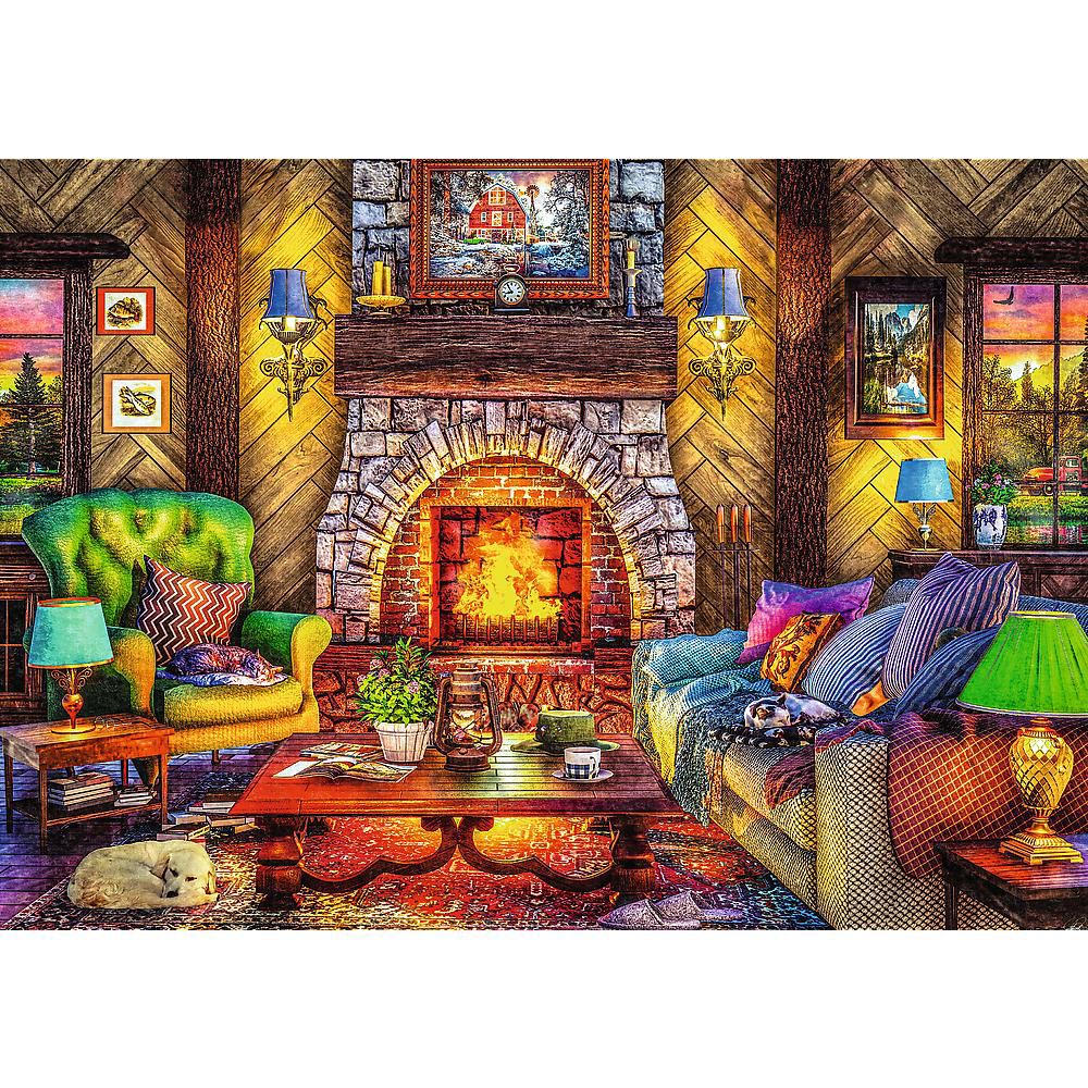 Red 2x500 Mountain Trip Puzzle - Image 4
