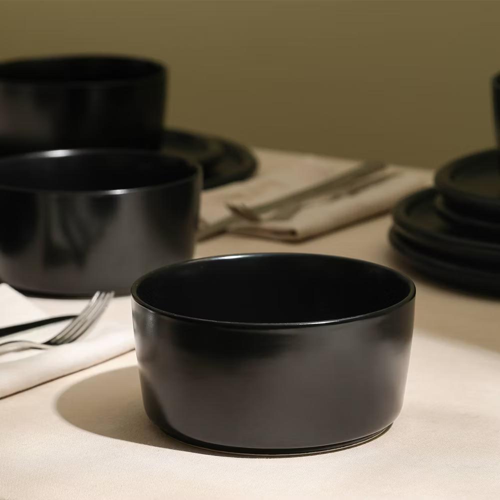 24pc Eden Stoneware Dinnerware Set - Image 28