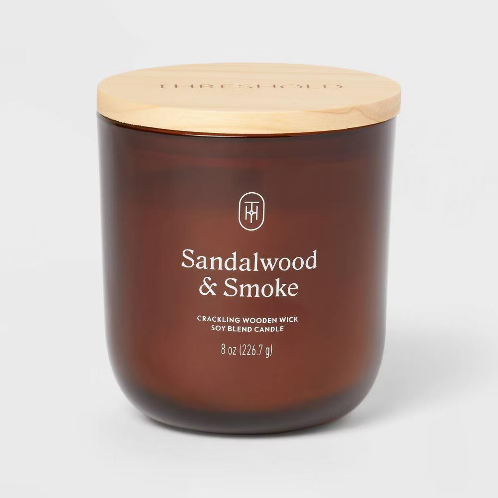 Glass Wooden Wick Jar Candle - Image 32