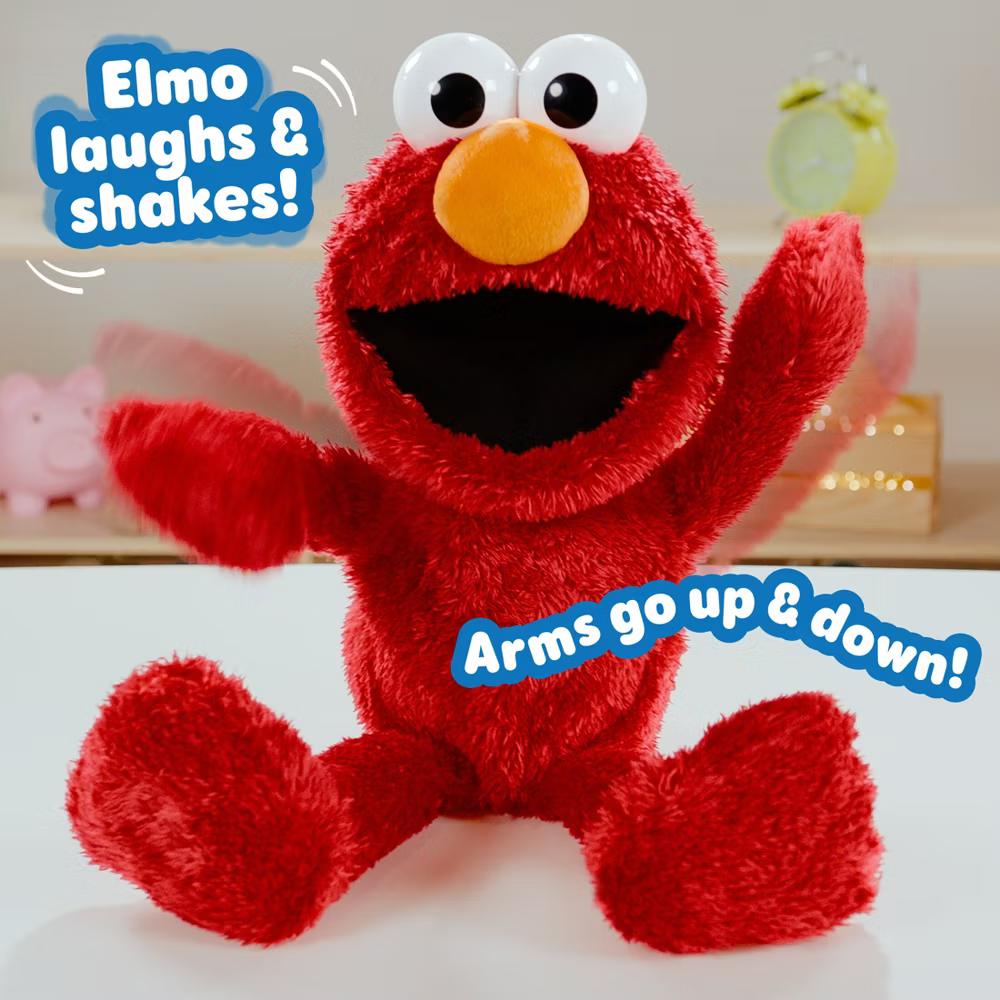 Tickle Me Elmo Giggle Max Interactive Plush Toy - Image 2