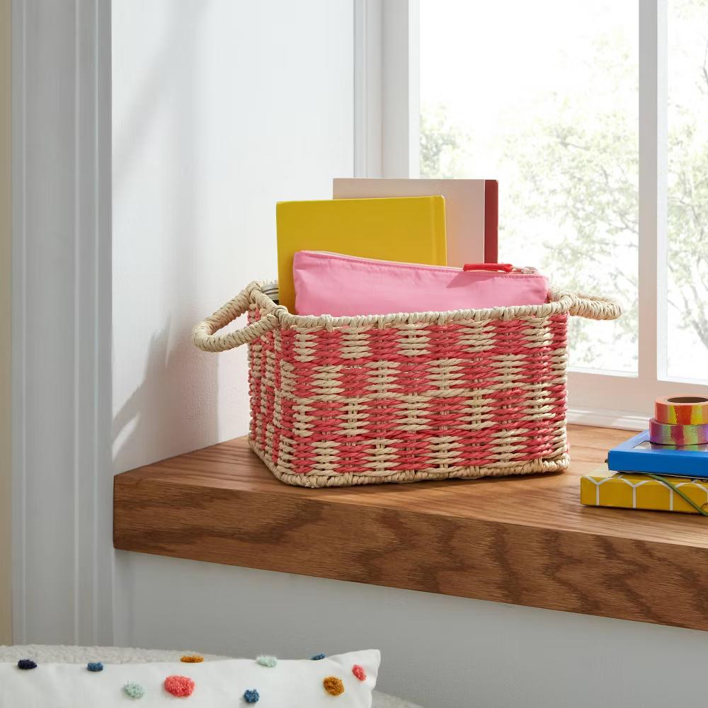 Woven Paper Kids' Storage Bin - Image 5