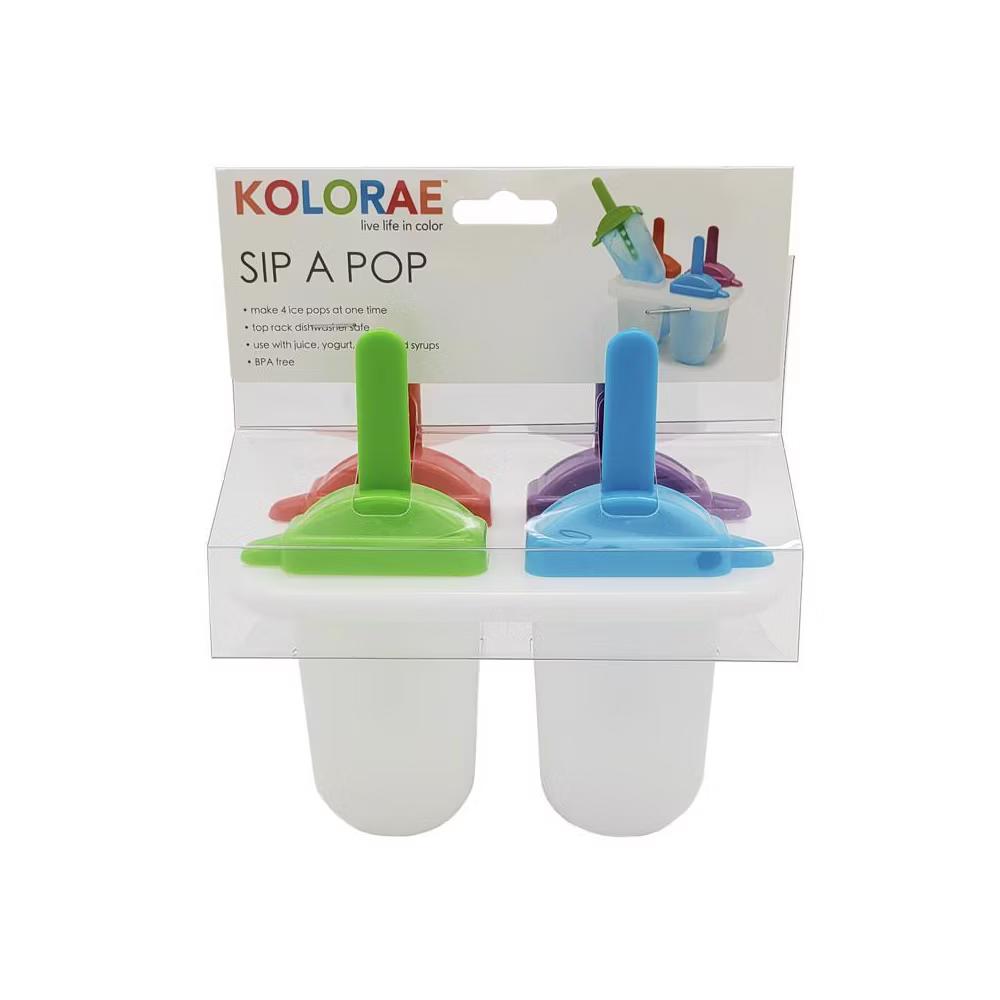 Kolorae Sip A Pop Assorted Polypropylene Ice Mold