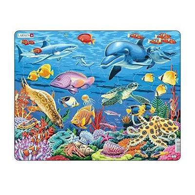 Larsen Coral Reef Children's Jigsaw Puzzle 35pc: Educational Memory Skills & Creative Thinking