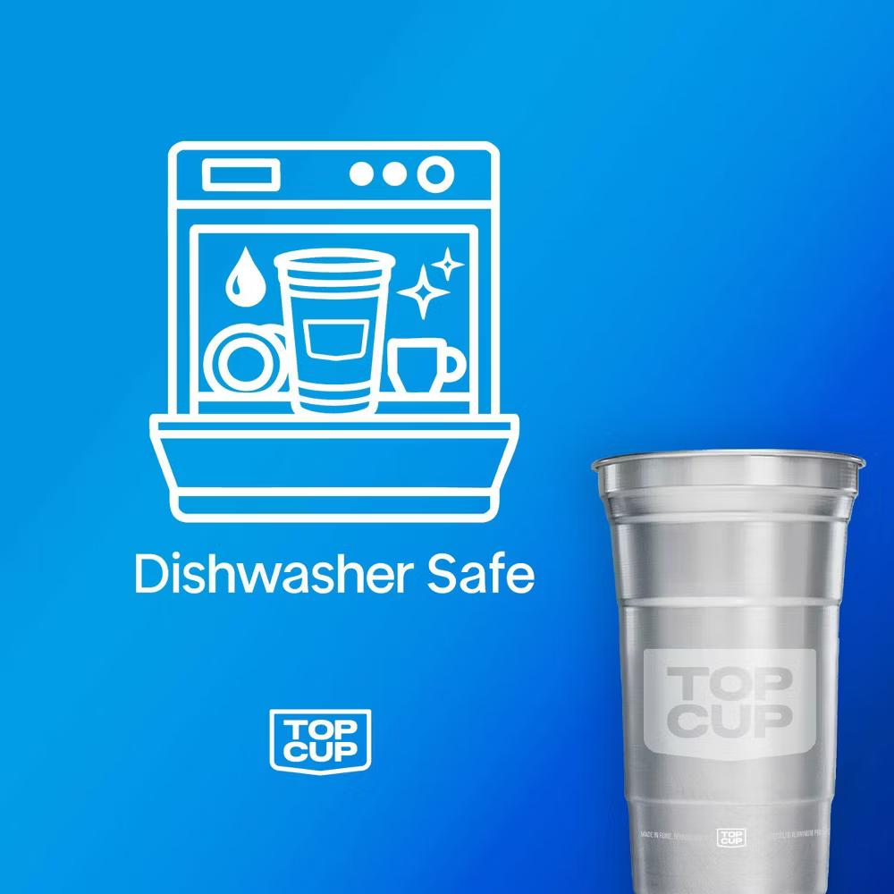 Top Cup Aluminum Cups - 12oz/18ct - Image 5