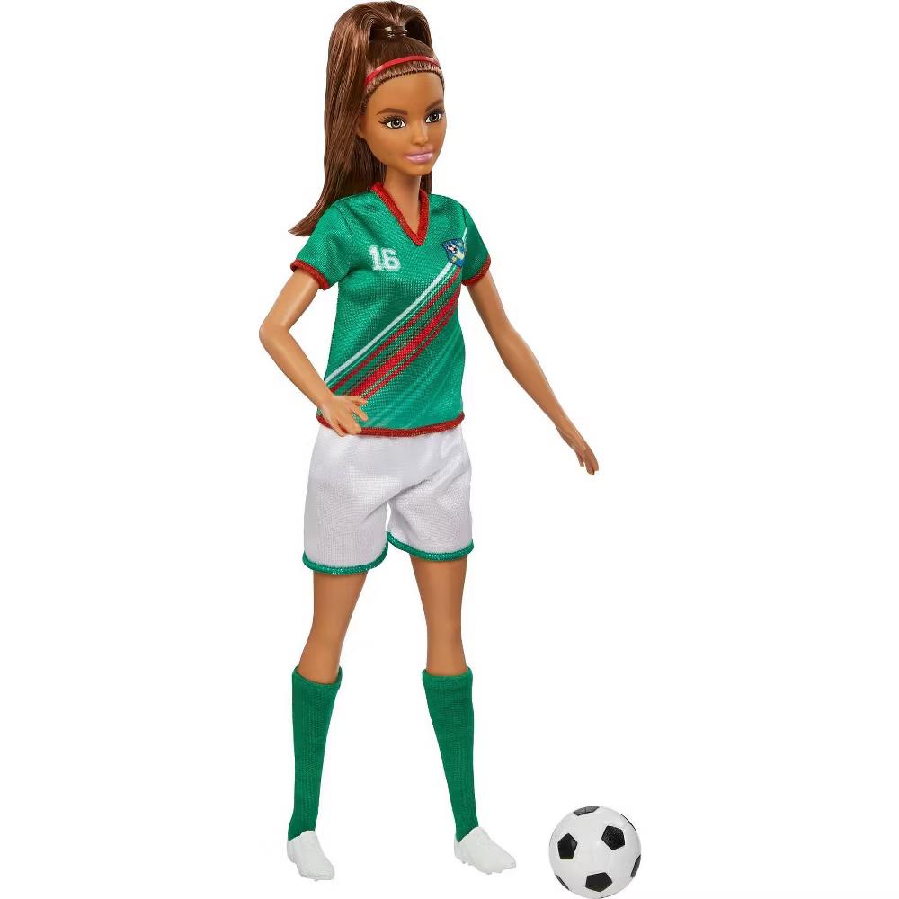 Soccer Doll - Green #16 Uniform - Image 4
