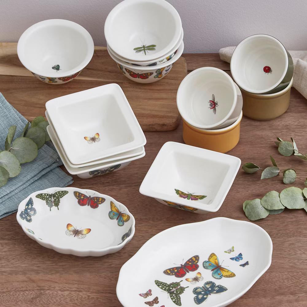 Portmeirion Botanic Garden Harmony Dip Bowl Butterfly Motif Dip Bowl - Image 7