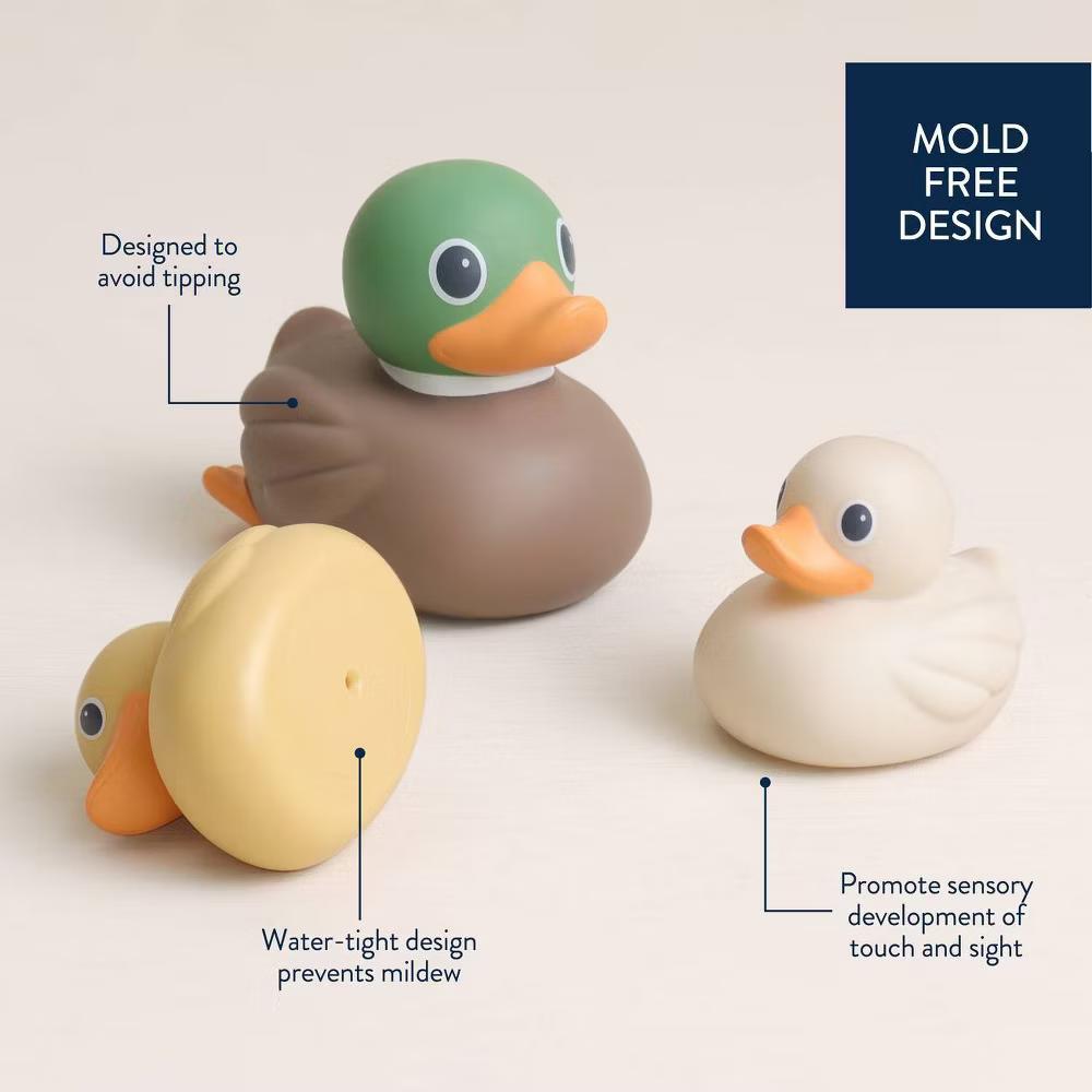 Ducky Family Bath Toys - Mallard 3pk - Image 2