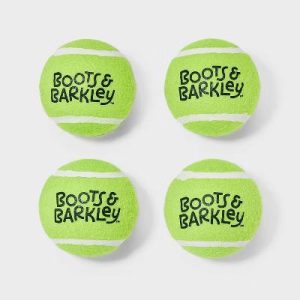 Tennis Ball with Squeaker Dog Toy