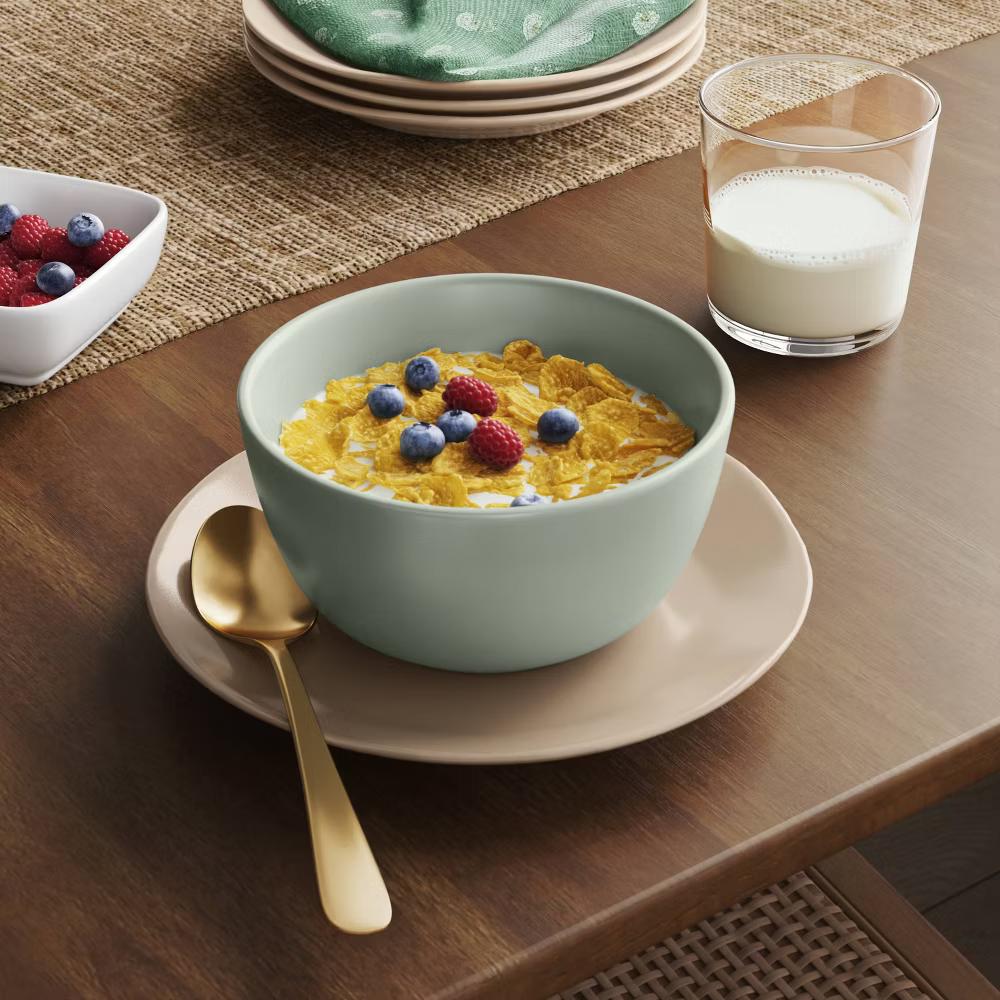 Stoneware Avesta Cereal Bowl Light Green