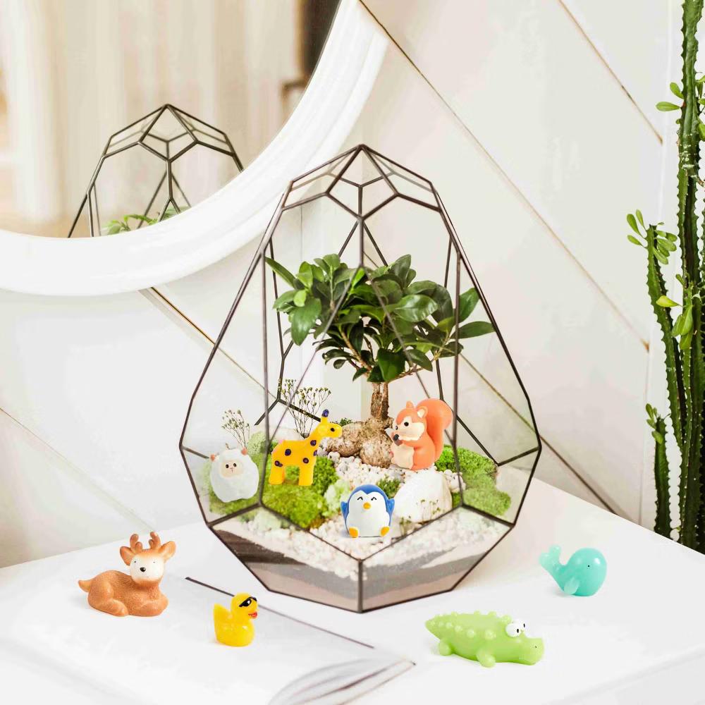50Pcs Mini Resin Animals Tiny Figures Cute DIY Miniature Scenes, Fairy Dollhouse Garden Accessories, Slime Tabletop Party Favors Stuffers Gifts - Image 6