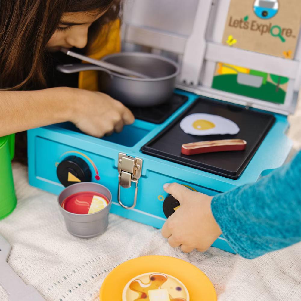 Let's Explore Camp Stove Play Set – 24pc - Image 6
