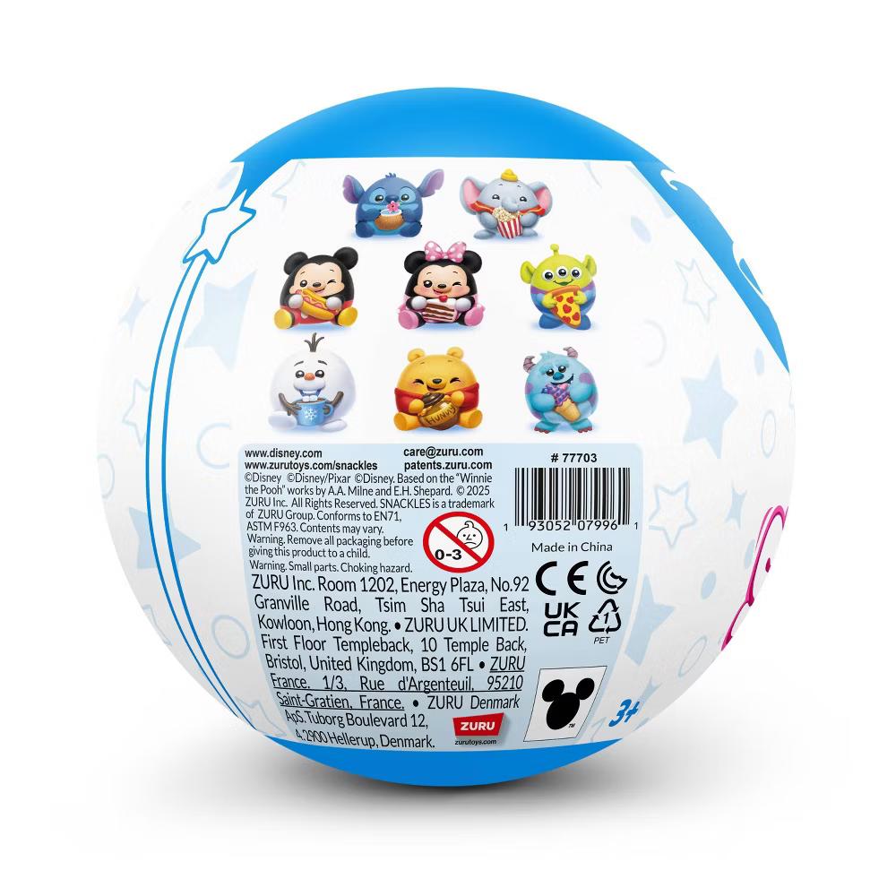 Snackles 5" Surprise Capsule Stuffed Animal: Characters Include Bear, Elephant, Mouse, Monster, Alien - Image 6