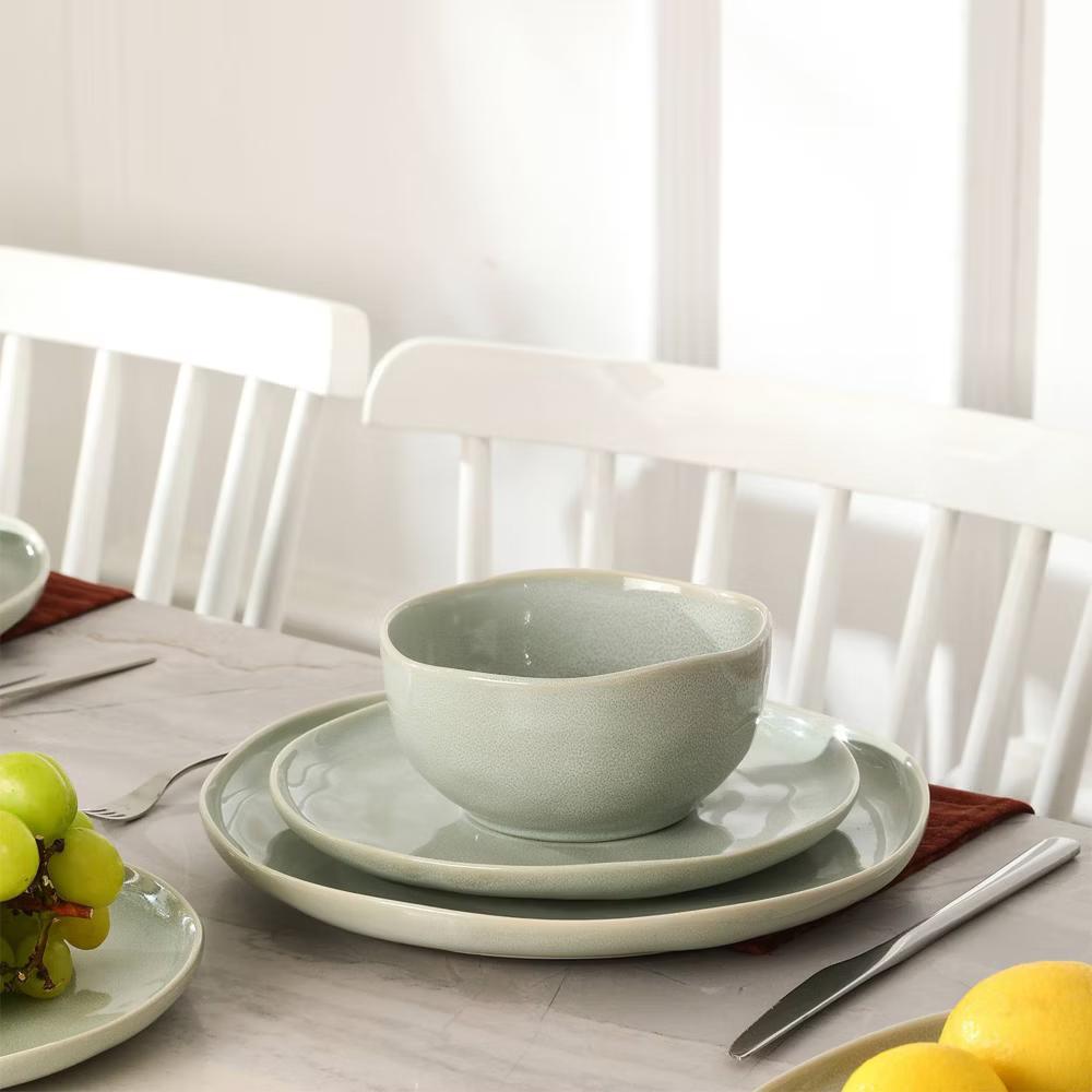 24pc Mirella Stoneware Dinnerware Set - Image 19