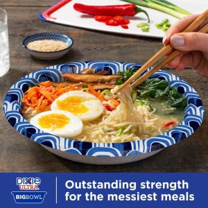 Ultra Big Disposable Bowls - 34ct/34oz