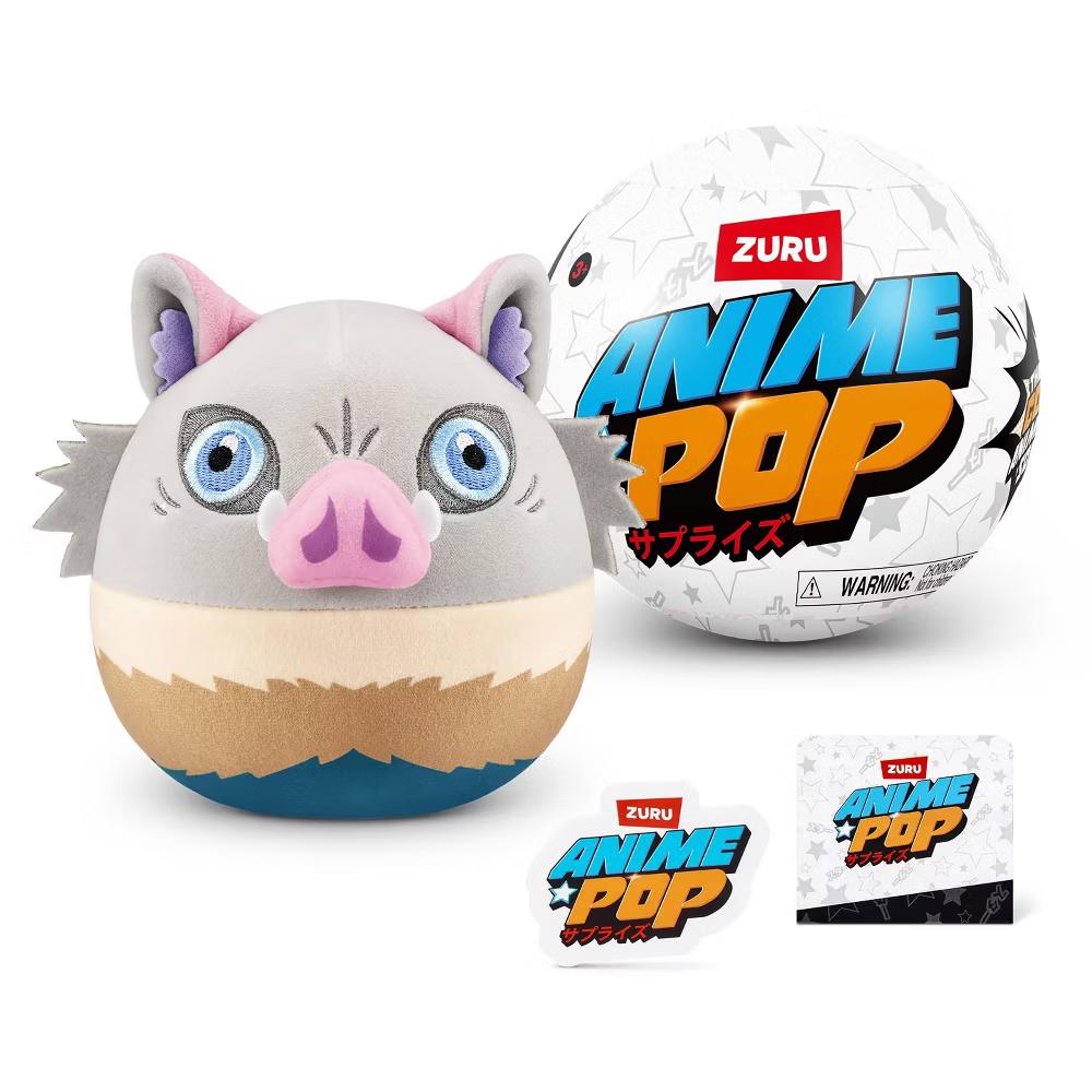 ZURU 5 Surprise Anime Pop Plush: Mythical Creature Stuffed Toy, Polyester Material - Image 8