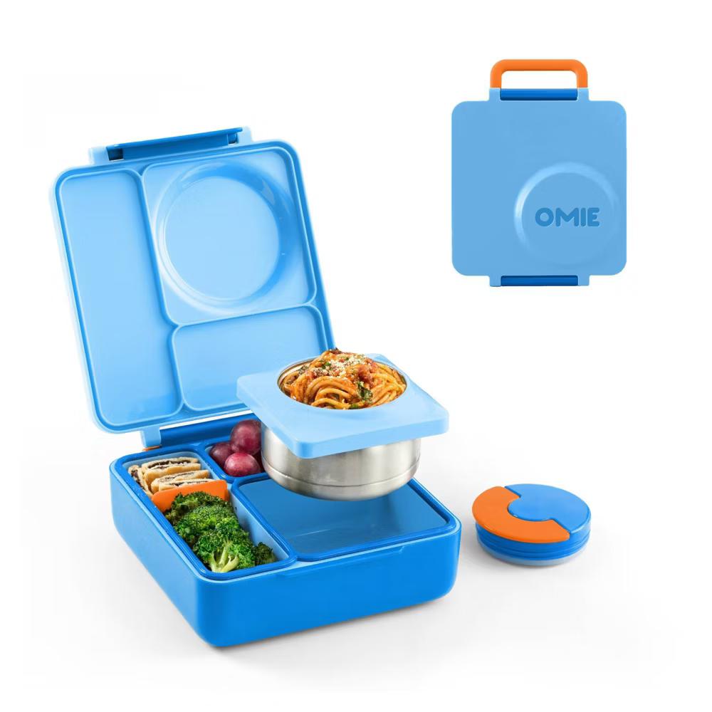 OMIEBox Insulated Bento Lunch Box with Leakproof Thermos Food Jar 3 Compartments - Image 17