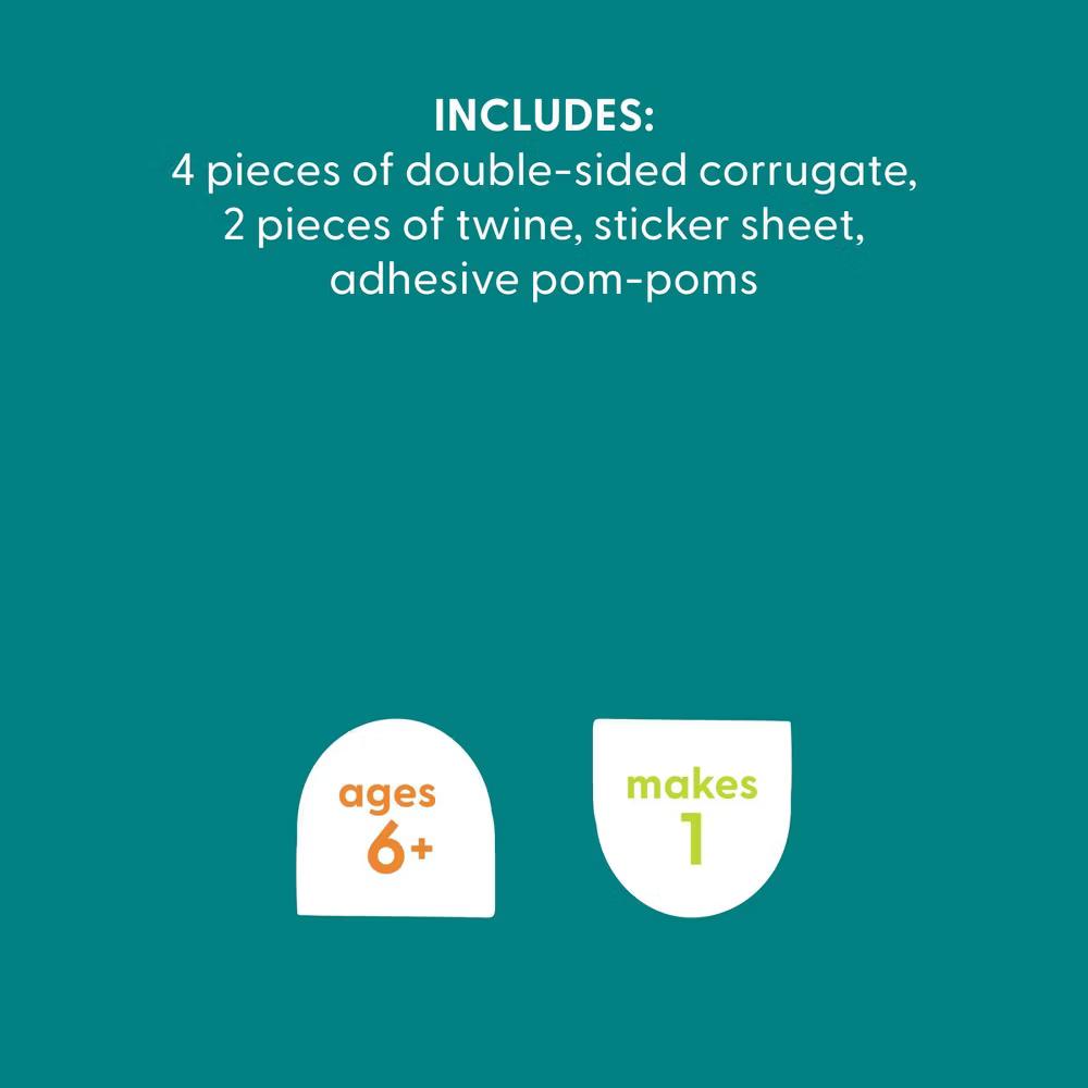 Summer Craft Tabletop Tree House Coloring Activity Kit - Image 4