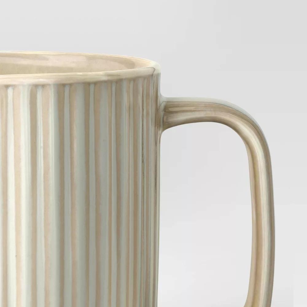 16oz Moira Ceramic Mug Cream