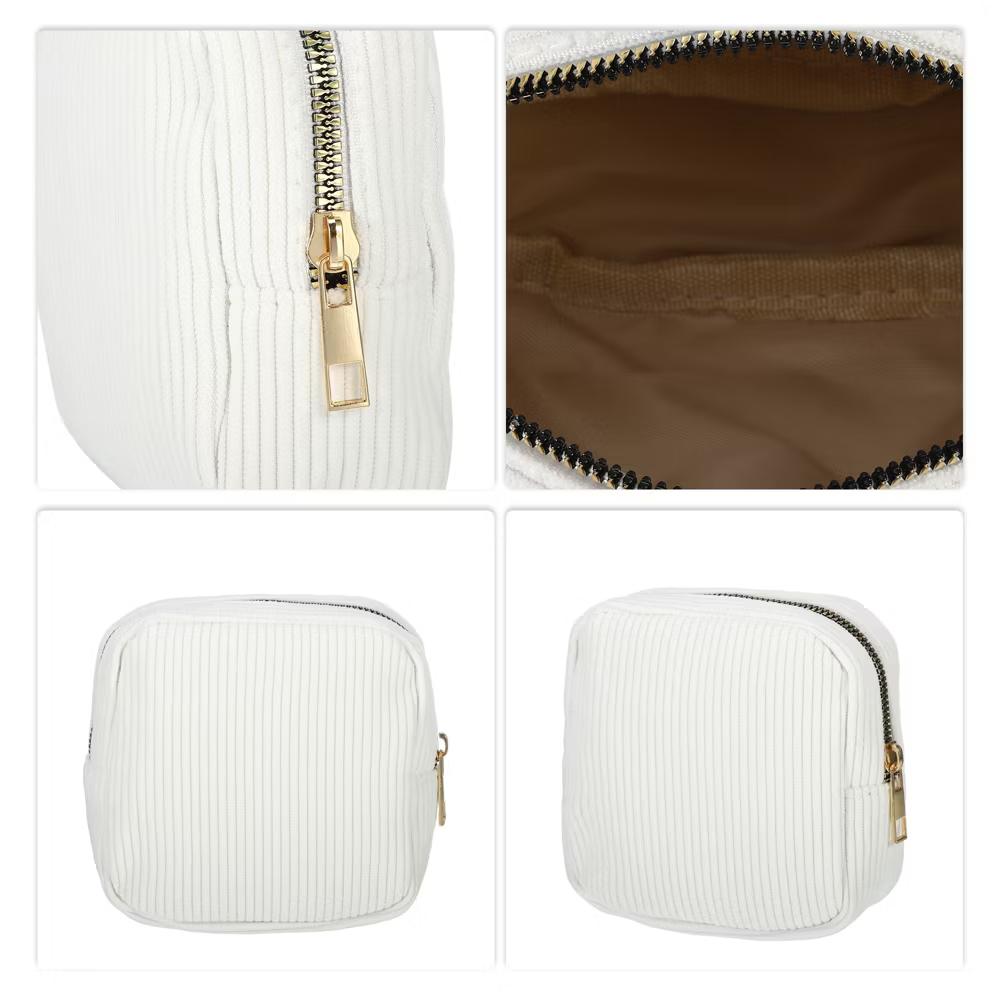 Portable Solid Color Cosmetic Bag 1 Pc - Image 24