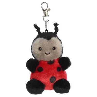 Mini Lil Spots Ladybug Palm Pals Adorable Clip-On Red 4"