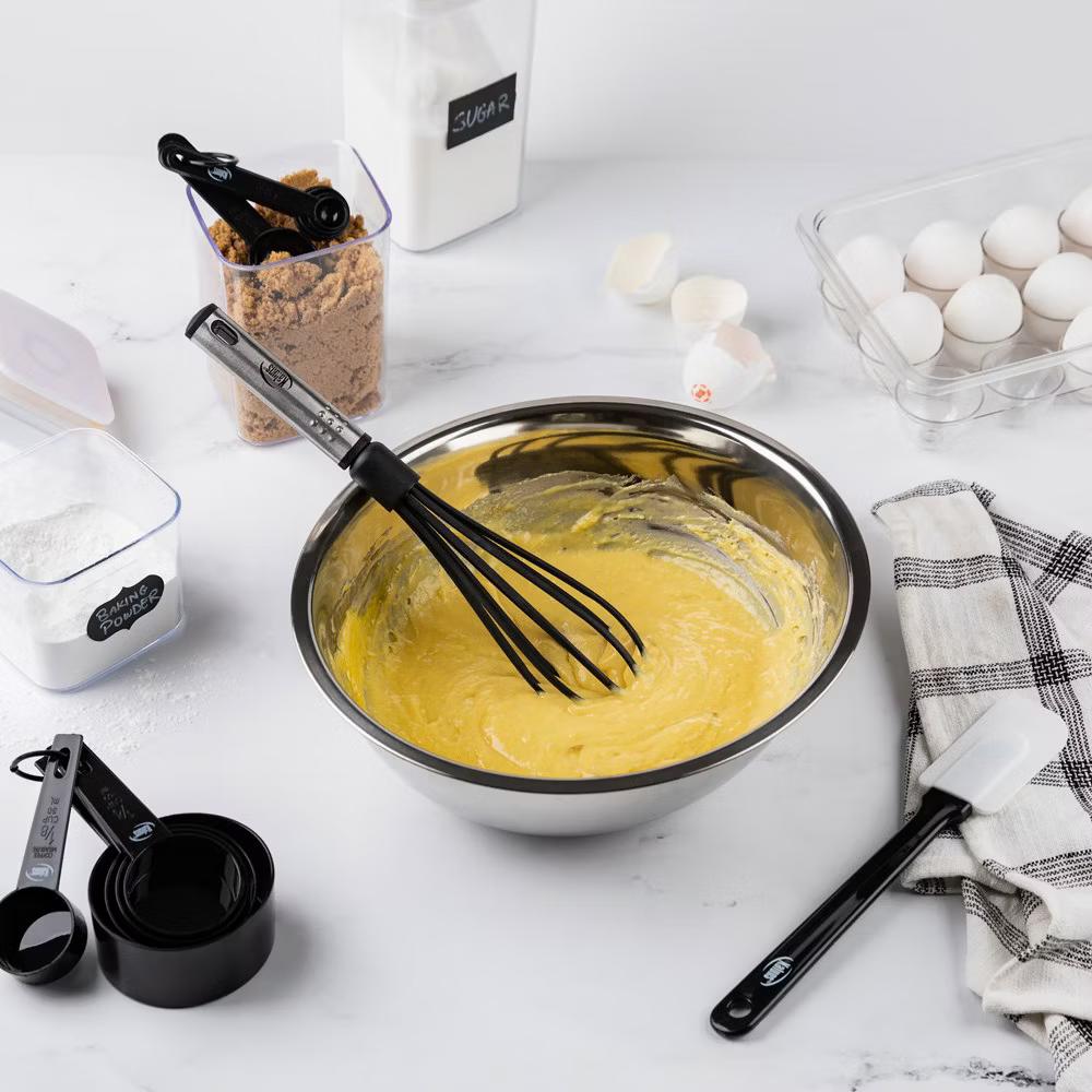 Kitchen Utensils Set, Nylon and Stainless Steel Cooking Utensils, Dishwasher Safe and Heat Resistant Kitchen Tools - Image 23