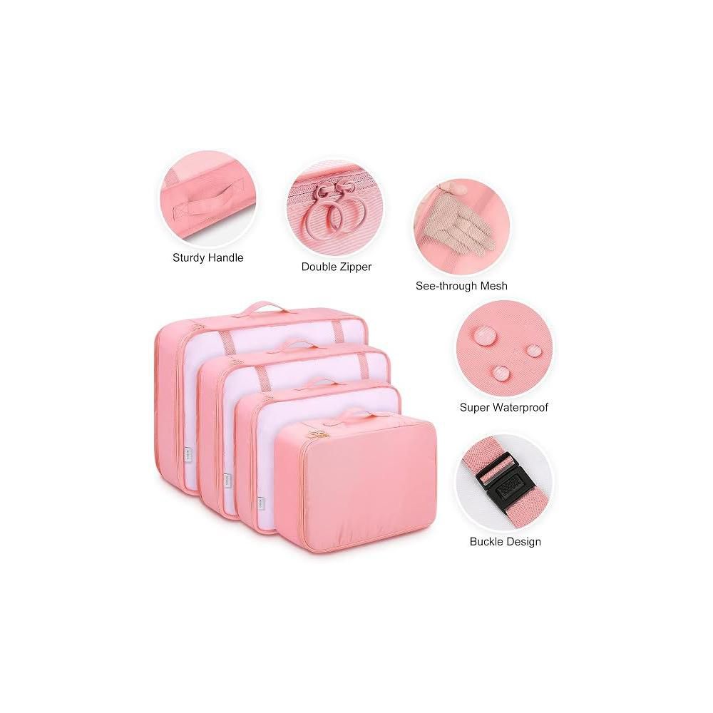 Maison 9pc Luggage Travel Organizer Cubes - Image 9