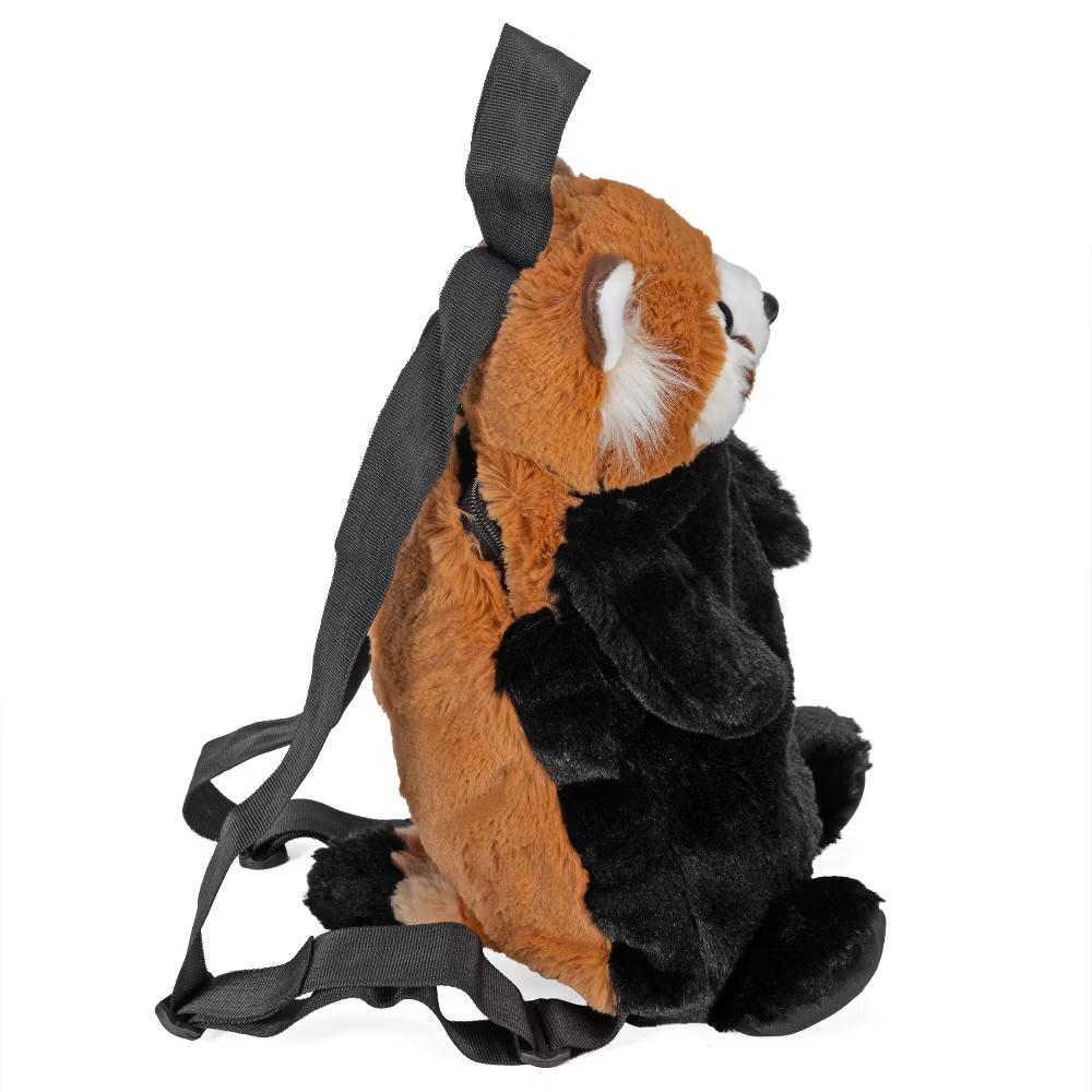 Backpack Red Panda, Mini Backpack, Animal Bag, 14 Inches, Gift for Kids, Plush Zoo Animal - Image 5