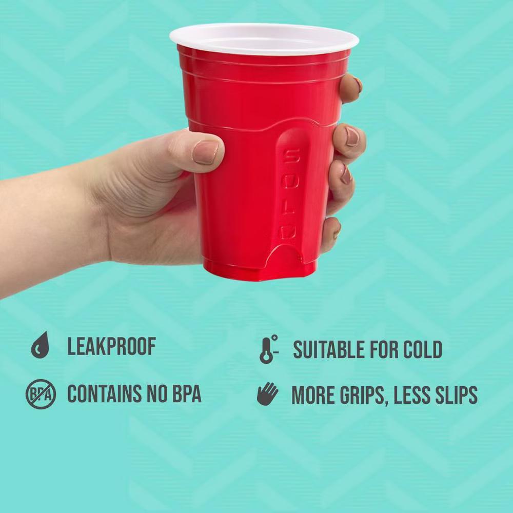 Solo 4 Color Disposable Cups - 16oz/100ct - Image 5