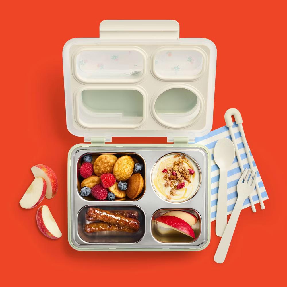 Stainless Steel Bento Lunch Box - Image 18