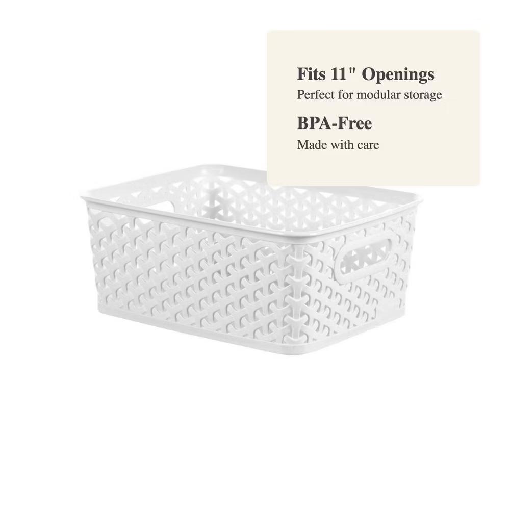 Y-Weave Small Decorative Storage Basket - Image 13