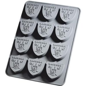FanPans 2-Pack Team Ice Cube Trays - NFL Las Vegas Raiders