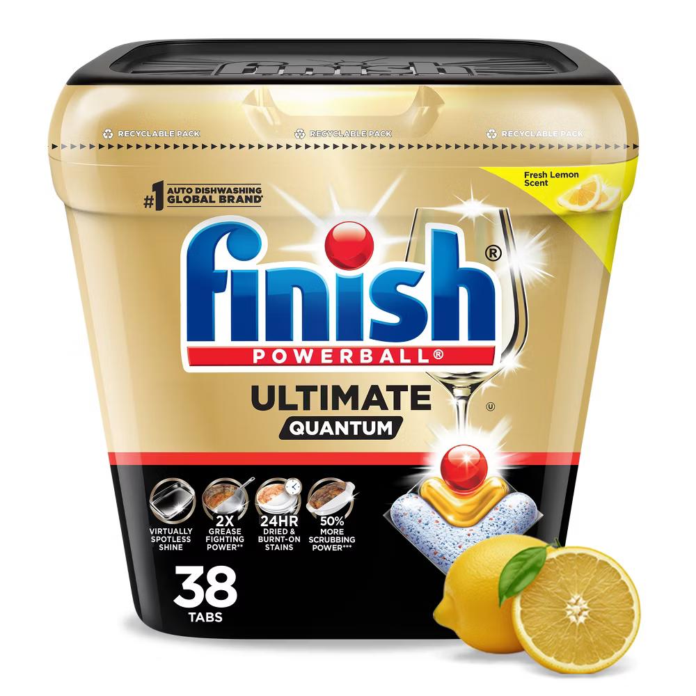Finish Ultimate Quantum Dishwasher Detergent Pods - Image 19