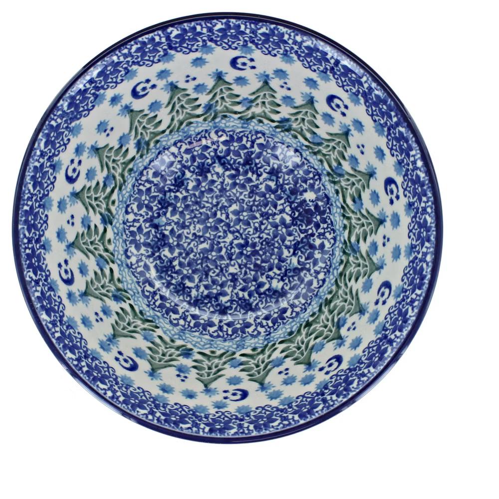 Blue Rose Polish Pottery Ceramika Artystyczna Cereal Bowl - Image 16