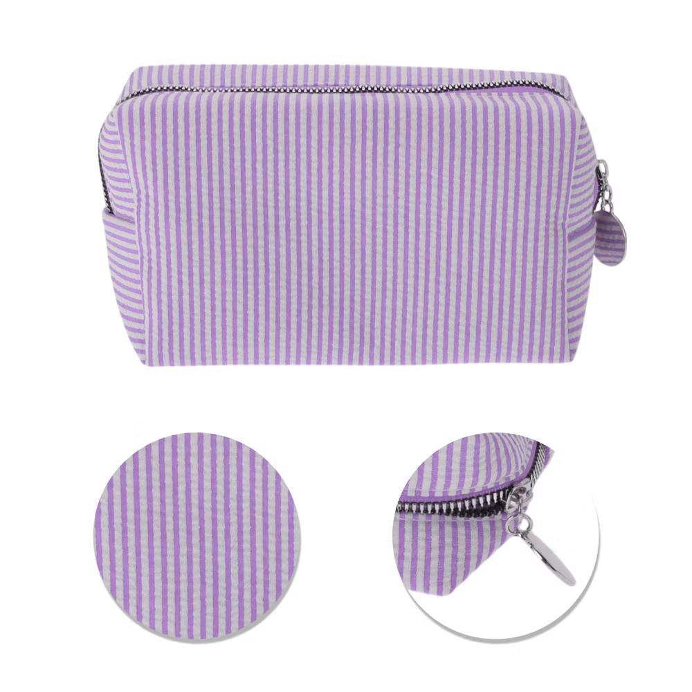 Striped Pattern Makeup Bag for Travel 1 Pc - Image 32