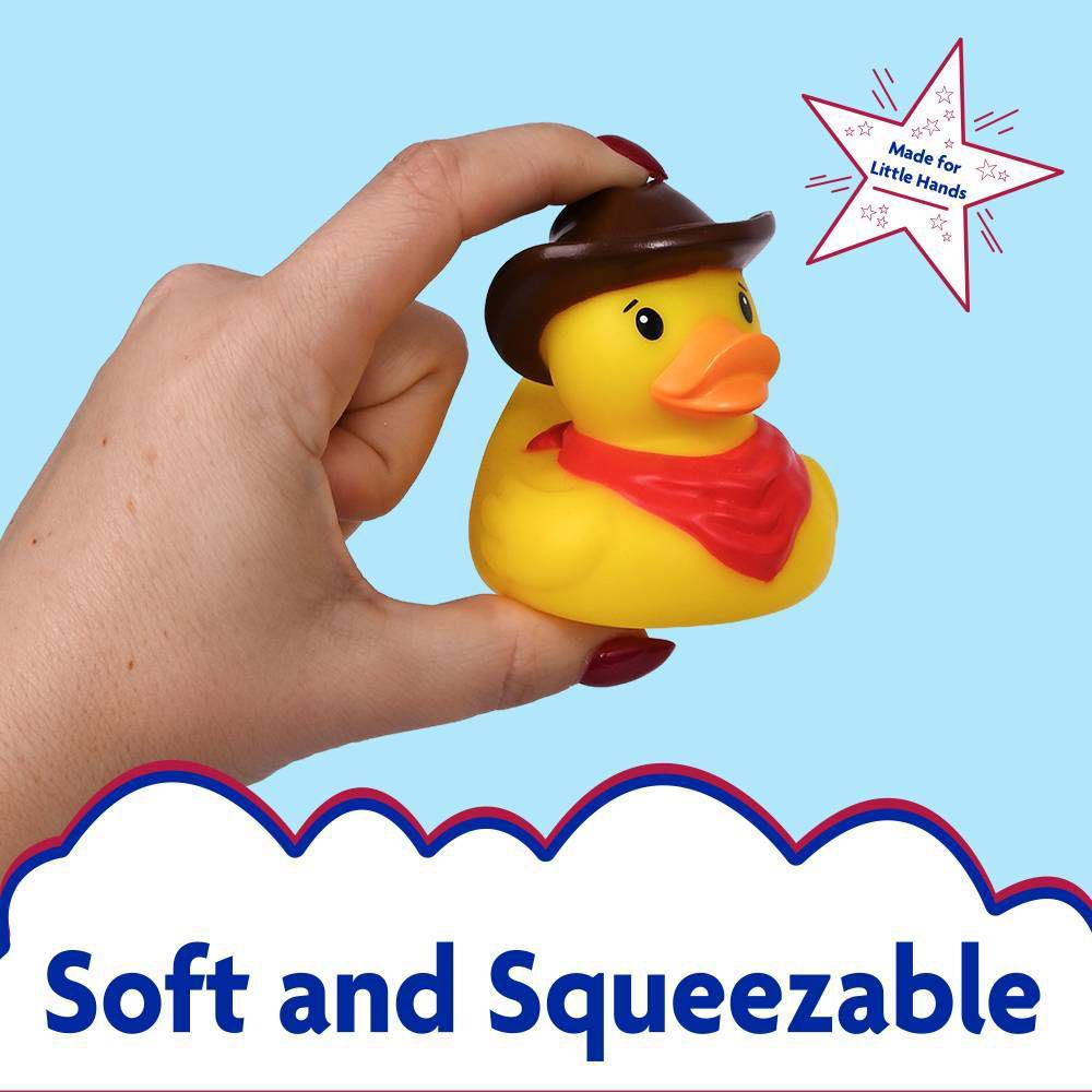 Squeeezy 4pk Americana Rubber Ducks Fidget Toy - Image 3
