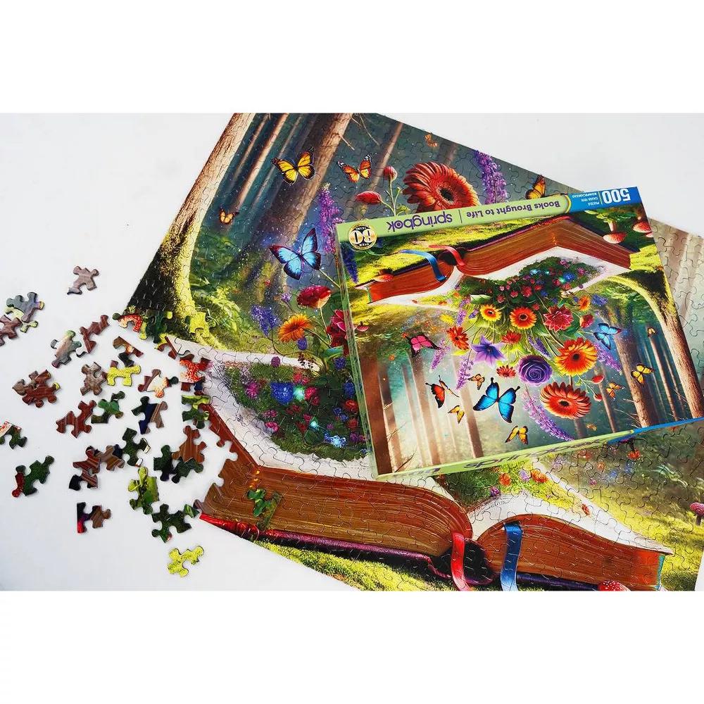 Books Brought to Life Jigsaw Puzzle - 500pc - Image 5