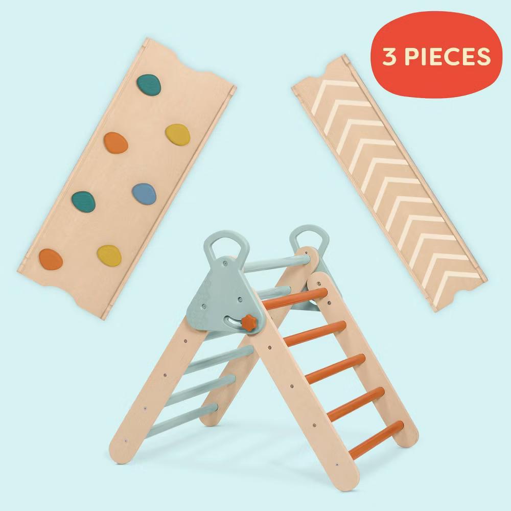 WonderClimber - 3pc Wooden Triangle Climber - Image 5