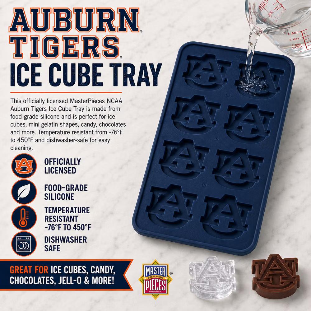 FanPans Silicone Ice Tray, NCAA Auburn Tigers Team Logo Silicone Ice Mold, 2-Pack - Image 4