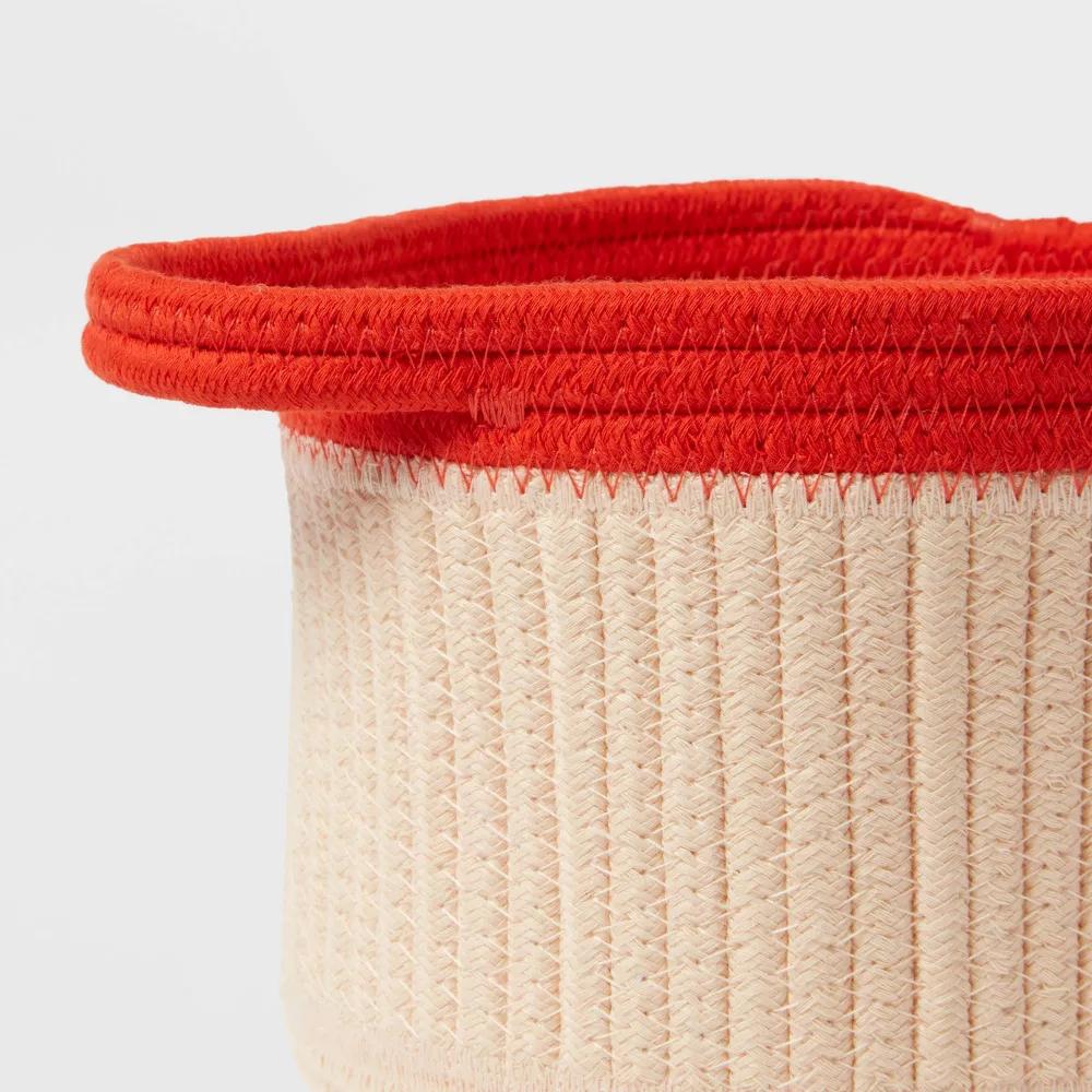 Coiled Rope Kids' Storage Basket